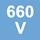 Nominale spanning 660 V