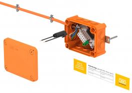 Systemer for opprettholdelse av funksjon kabelforgreningsboks FireBox T-serien