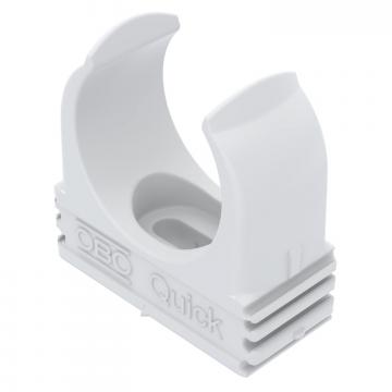 Quick-klemme, flammehemmende, ren hvit