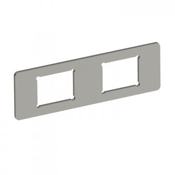 Monteringsplate 2 x datakontakt type C til System 55