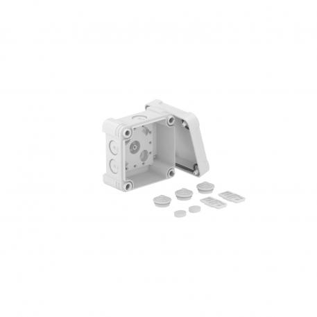 Koblingsboks X 01 85x85x45 | 7 | IP67 | lysegrå; RAL 7035