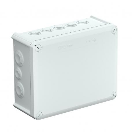 Kabelforgreningsboks T 250, innstikkstetning 225x173x86 | 16 | IP66 | lysegrå; RAL 7035