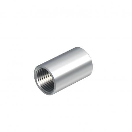Aluminiums-muffe, med gjenger 28 | 25 | M25x1,5