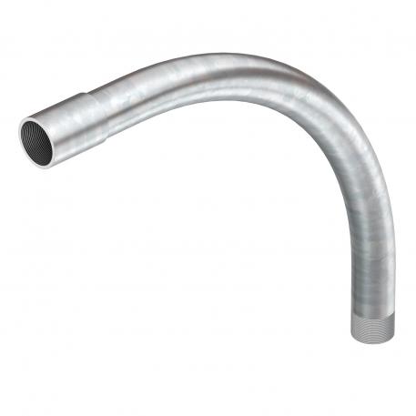 Galvanisk forsinket stålbend, med gjenger M25x1,5