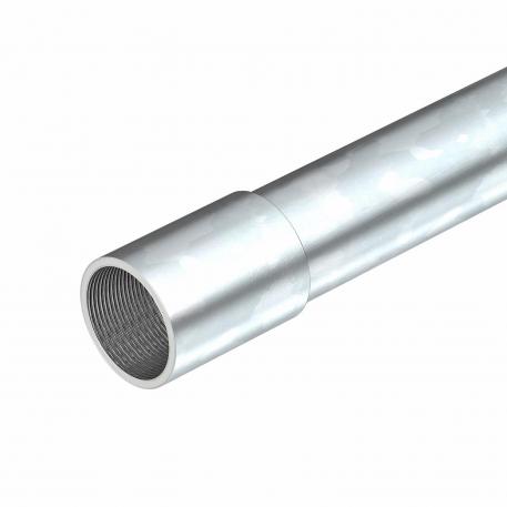 Galvanisert stålpanserrør, med gjenger 63 | 3000 | 1,7 | M63x1,5