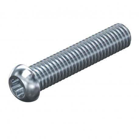 Linsehodeskrue med innvendig torx, stål 35 | M6