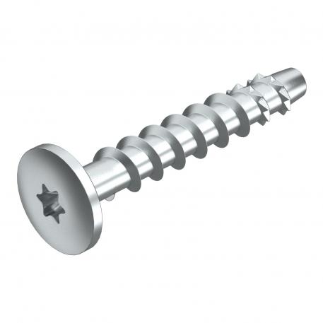 Monteringsskinne skrue MMS-plus MS 7,5x50, med flatt hode 50 | 7,5 x 50 | 6 | 17 | Torx