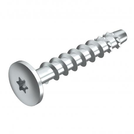 Monteringsskinne skrue MMS-plus MS 7,5x60, med flatt hode 60 | 7,5 x 60 | 6 | 17 | Torx