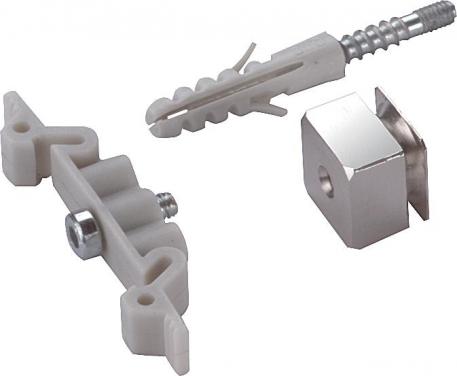 Monteringssett for beskyttelsesenheter og profilskinne For montering av : • Koaks B-E2/... • Koaks N-E5/... • RJ 11-Tele/4... • RJ 45 S-...