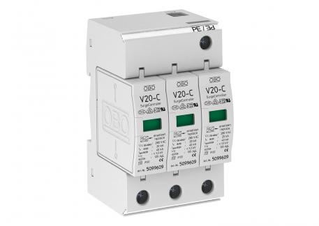 Overspenningsavleder 3-polet 280 V 3 | 280 | IP20