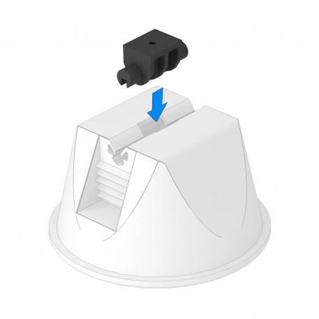 Adapter universal for takledningsholder type 165/MBG