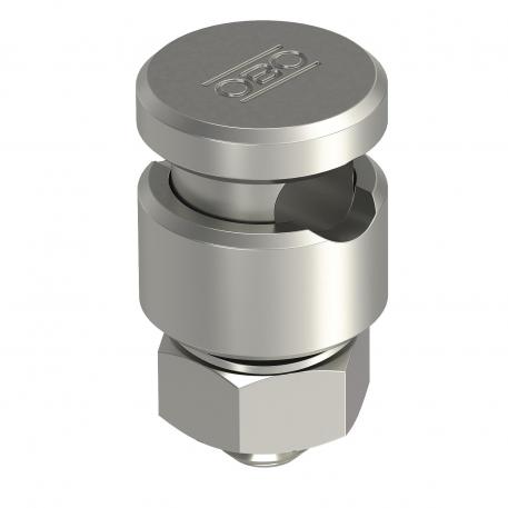 Skjøtestykke Rd 8-10 mm med trykkbrakett Rd 8-10