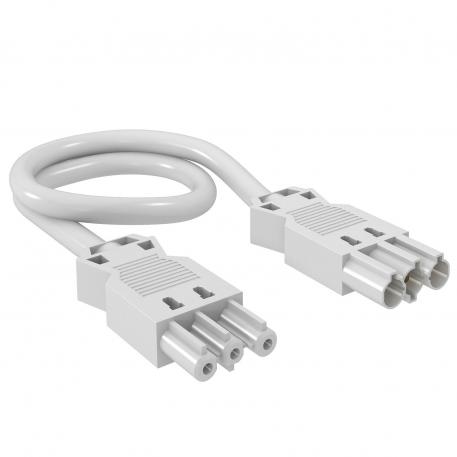 Koblingsledning 3-leder, PVC, tverrsnitt 2,5 mm², ledningslengde 1 m, hvit 1000 | 3 | 2,5 *