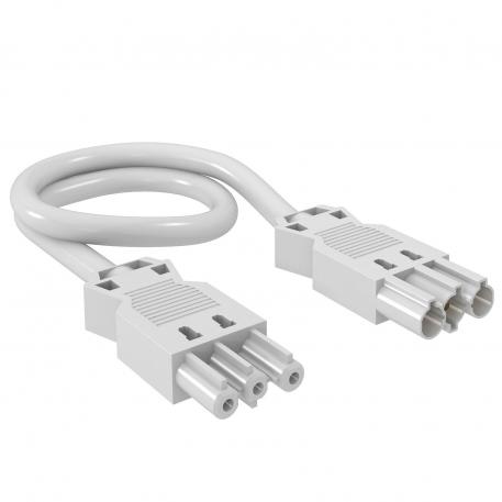 Koblingsledning 3-leder, PVC, tverrsnitt 2,5 mm², ledningslengde 3 m, hvit 3000 | 3 | 2,5 *